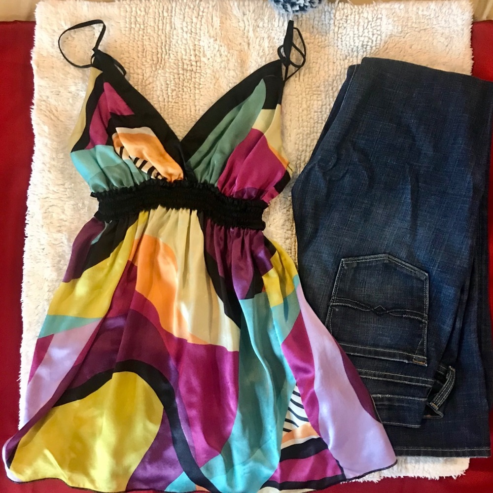 Flowy Strappy blouse